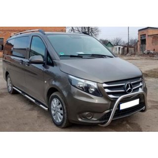Bullbar WT006 (RVS) Mercedes Vito/V-klasse W447 2014– foto 1