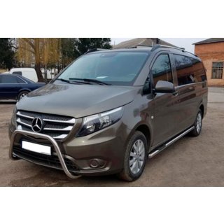 Bullbar WT006 (RVS) Mercedes Vito/V-klasse W447 2014– foto 2