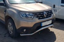 Renault Duster 2018–2024 Bullbar WT008 (RVS) foto 2