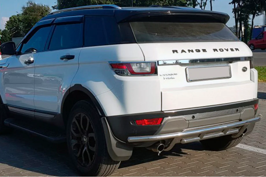 Range Rover Evoque 2012–2018 Achterbeschermbeugel AK005-1 (RVS) Image