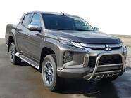 Mitsubishi L200 2015–2024 Bullbar WT003-Special (RVS) foto 1