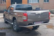 Fiat Fullback 2016– Achterbeschermbeugel AK005 (RVS) foto 2