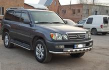 Lexus LX470 1998–2007 RVS voorbumperbescherming ST015 foto 7