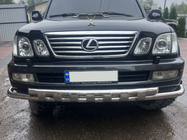 Lexus LX470 1998–2007 RVS voorbumperbescherming ST015 foto 8