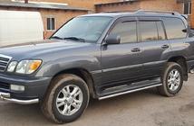 Lexus LX470 1998–2007 Dorpelbeschermers (2 stuks, RVS) foto 2