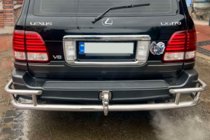 Lexus LX470 1998–2007 Achterbeschermbeugel AK009-15 (RVS) foto 2