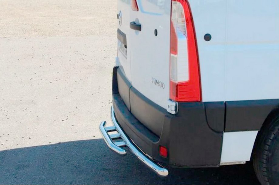 Opel Movano 2010–2021 Achterbeschermbeugel AK008 (RVS) Image
