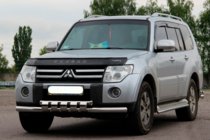 Mitsubishi Pajero Wagon IV 2006–2021 Voorste bullbar ST015-13 (RVS) foto 3