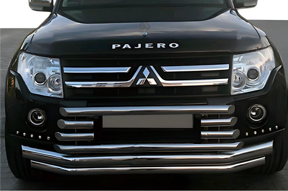 Mitsubishi Pajero Wagon IV 2006–2021 RVS bullbar ST015-9 Image