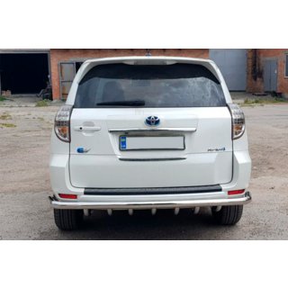 Achterbeschermbeugel AK005-15 (alleen voor EV, 2 stuks, RVS) Toyota Rav 4 2006–2013 foto 4