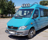 Mercedes Sprinter W901/902/903/904/905 1995–2006 Voorbescherming ST015-2 (RVS) 2000-2006 foto 3