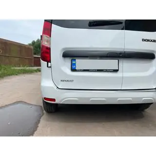 RVS sierlijst voor achterbumper Carmos (RVS) foto 4