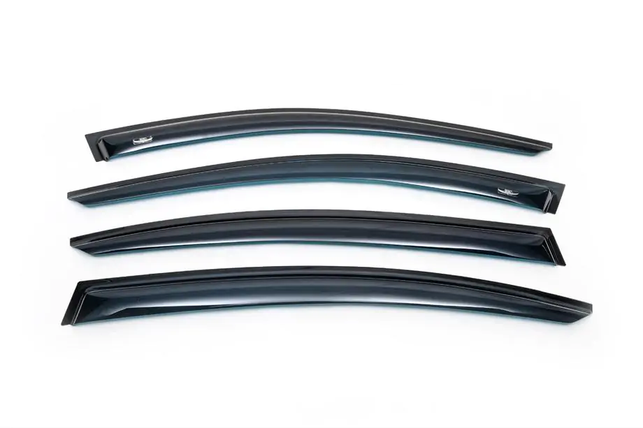 BMW 7 Serie F01/F02 2008–2015 Winddeflectoren F01 (4 stuks, HIC) Foto 2