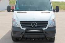 Mercedes Sprinter W906 2006–2018 Bullbar WT003 (zwart) foto 2
