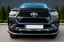 Toyota Hilux 2015– Texas bullbar / frontbeschermbeugel voor 2020+ (76 mm, zwart) foto 4