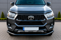 Toyota Hilux 2015– Texas bullbar / frontbeschermbeugel voor 2020+ (76 mm, zwart) foto 6