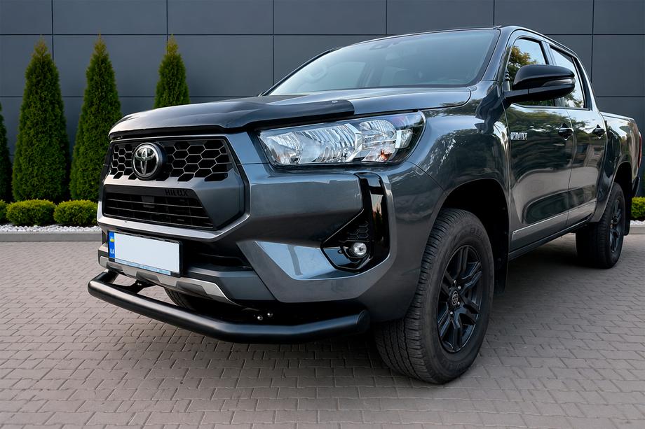 Toyota Hilux 2015– Texas bullbar / frontbeschermbeugel voor 2020+ (76 mm, zwart) Image
