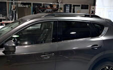 Mazda CX-5 2017–2025 Dakrails Skyport Black (2 stuks) foto 2