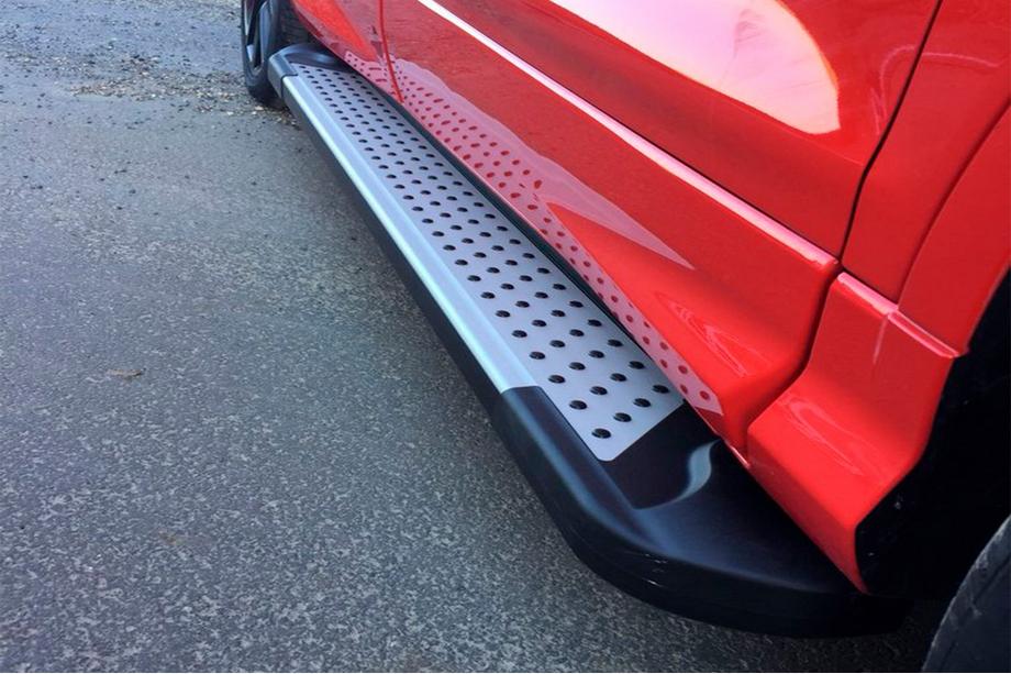 Skoda Karoq 2018– Zijsteps Allmond Grey (2 stuks, aluminium) Foto 1