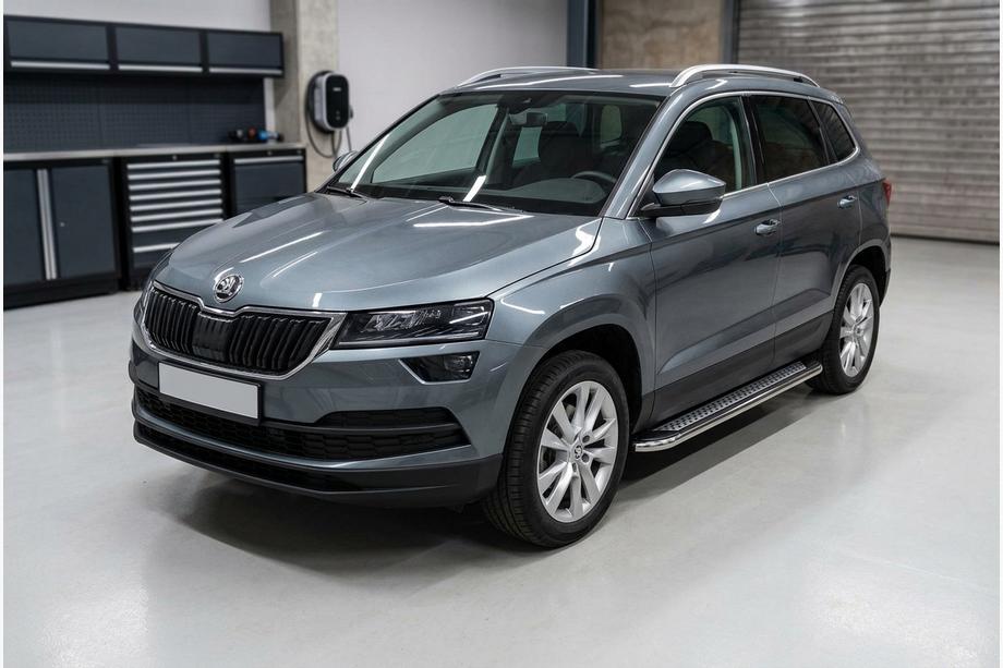Skoda Karoq 2018– Zijtreden Maydos V2 (2 st., aluminium/RVS) Image