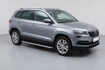 Skoda Karoq 2018– Maydos V1 side steps (set van 2, aluminium/RVS) foto 1