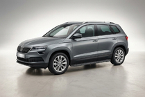 Skoda Karoq 2018– Allmond Black zijtreden (2 st., aluminium) foto 1