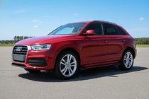 Audi Q3 2011–2019 Side steps Maya Red (2 stuks, aluminium) foto 1