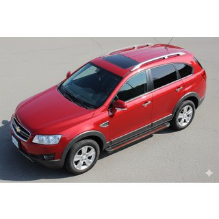Side steps Maya Red (2 stuks, aluminium) Chevrolet Captiva 2006–2019 foto 1