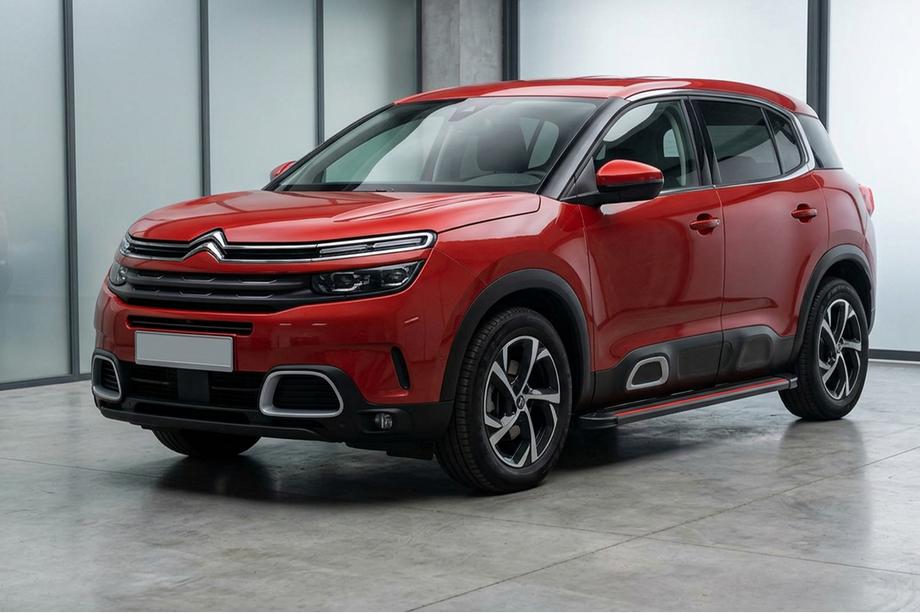 Citroen C5 Aircross 2017–2025 Side steps Maya Red (2 stuks, aluminium) Image