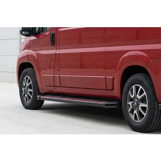 Side steps Maya Red (2 stuks, aluminium) Citroen Jumper 2007–2025 foto 1