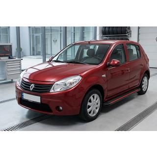 Side steps Maya Red (2 stuks, aluminium) Dacia Sandero 2007–2013 foto 1