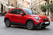 Fiat 500X 2014–2024 Side steps Maya Red (2 stuks, aluminium) foto 1