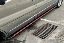 Fiat Talento 2016– Side steps Maya Red (2 stuks, aluminium) Lange wielbasis foto 3