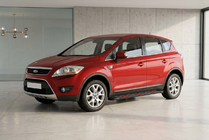 Ford Kuga 2008–2013 Side steps Maya Red (2 stuks, aluminium) foto 1