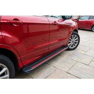 Side steps Maya Red (2 stuks, aluminium) foto 1