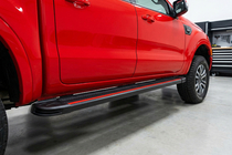 Ford Ranger 2007–2011 Side steps Maya Red (2 stuks, aluminium) foto 1