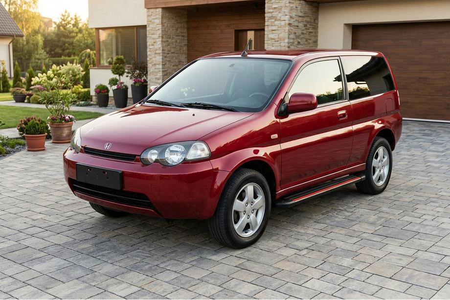 Honda HR-V 1998–2006 Side steps Maya Red (2 stuks, aluminium) Foto 1