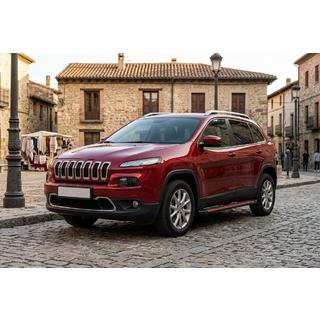 Side steps Maya Red (2 stuks, aluminium) Jeep Cherokee KL 2013– foto 1