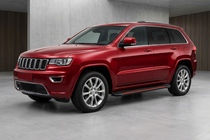 Jeep Grand Cherokee WK2 2010–2021 Side steps Maya Red (2 stuks, aluminium) foto 1