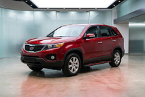 Kia Sorento II XM 2009–2014 Side steps Maya Red (2 stuks, aluminium) foto 1