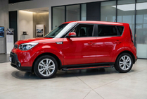Kia Soul II 2013–2018 Side steps Maya Red (2 stuks, aluminium) foto 1