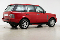 Range Rover III L322 2002–2012 Side steps Maya Red (2 stuks, aluminium) foto 1