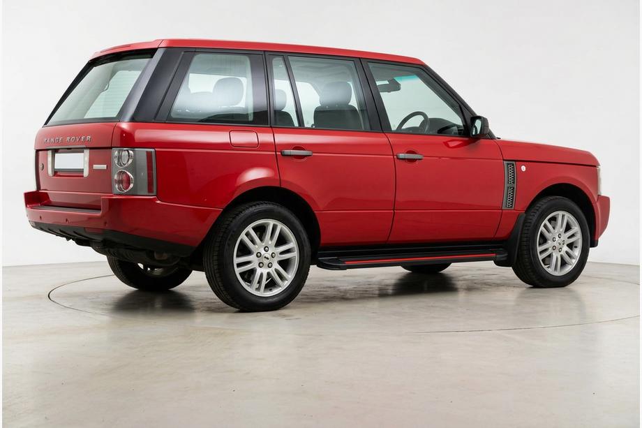 Range Rover III L322 2002–2012 Side steps Maya Red (2 stuks, aluminium) Image
