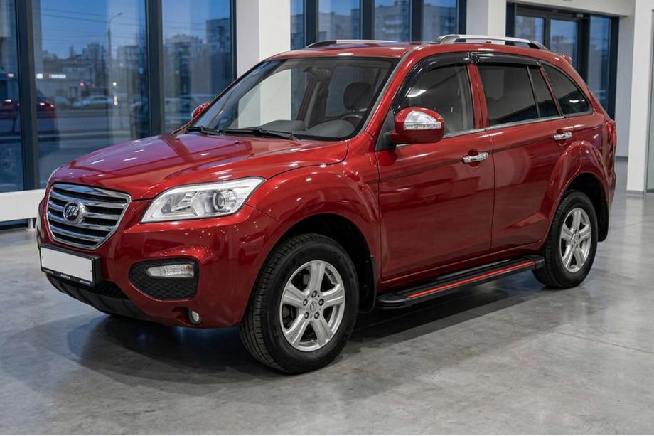 Lifan X60 2011– Side steps Maya Red (2 stuks, aluminium) Image