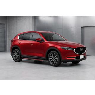 Side steps Maya Red (2 stuks, aluminium) Mazda CX-5 2017–2025 foto 1
