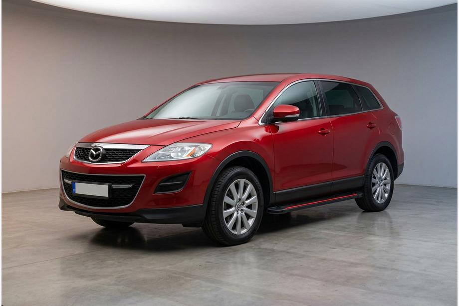 Mazda CX-9 2007–2016 Side steps Maya Red (2 stuks, aluminium) Image