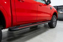 Mazda BT-50 2007–2012 Side steps Maya Red (2 stuks, aluminium) foto 1