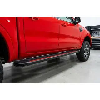Side steps Maya Red (2 stuks, aluminium) foto 1