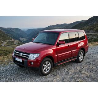 Side steps Maya Red (2 stuks, aluminium) Mitsubishi Pajero Wagon IV 2006–2021 foto 1