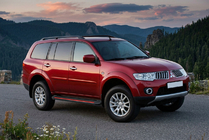 Mitsubishi Pajero Sport 2008–2015 Side steps Maya Red (2 stuks, aluminium) foto 1